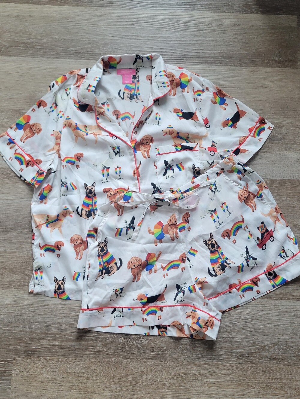 Rainbow Dogs Sleep Set